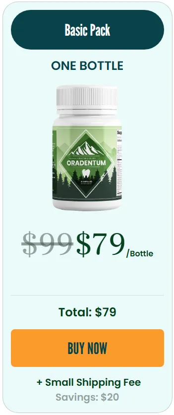 Oradentum one bottle